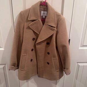 Old Navy Tan Peacoat